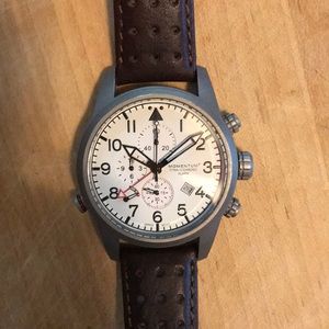 Momentum Titan III Titanium Chrono/Alarm Watch